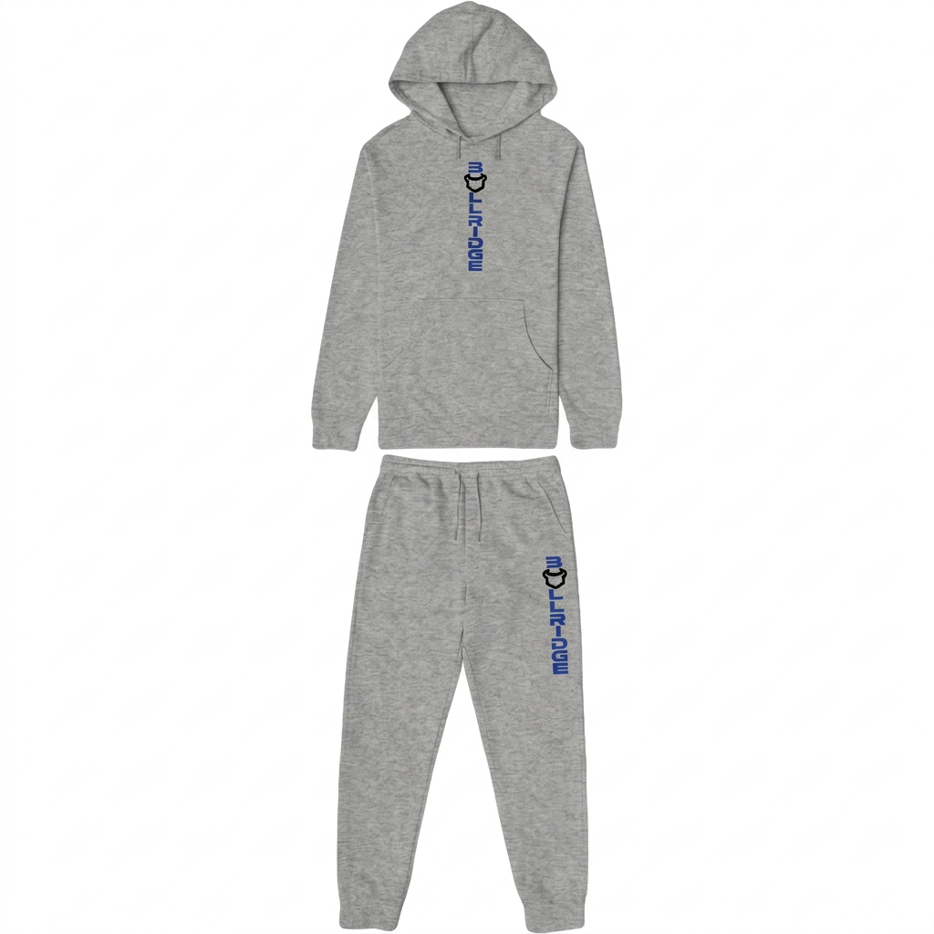 Bullridge Sweatsuit - Gray “Blue & Black Bull” – My Store